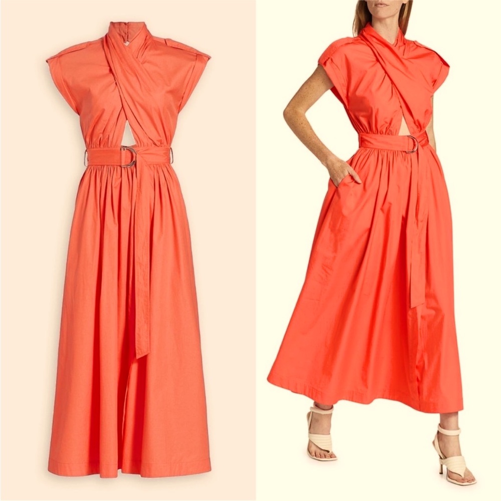 Derek Lam Crosby Celeste Cutout Maxi Dress